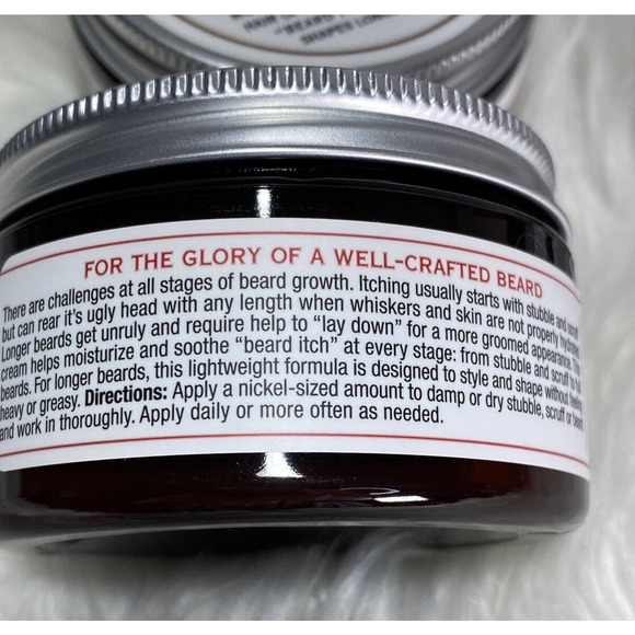 Pack of 3 - Cremo Beard & Scruff Cream, Forest Blend Fragrance, All Beards - 4oz - Picture 3 of 4